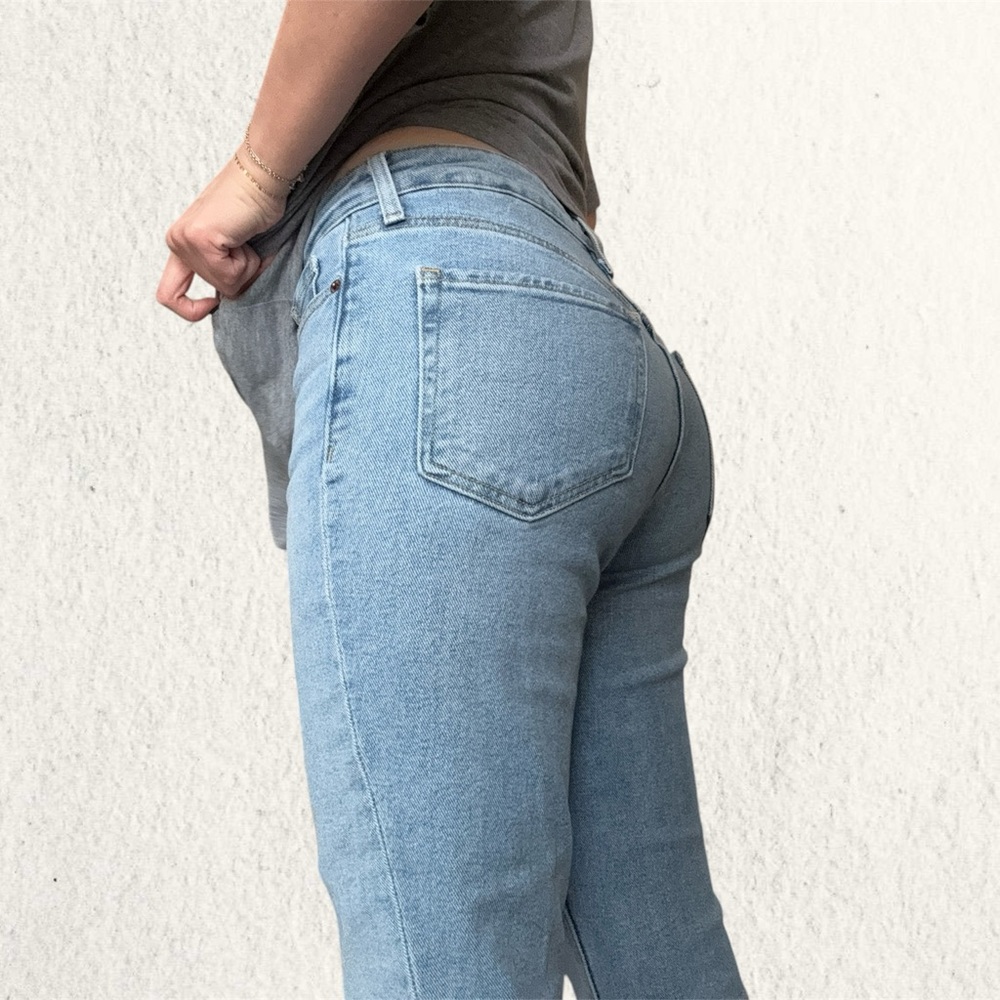 High rise O.G. straight jeans